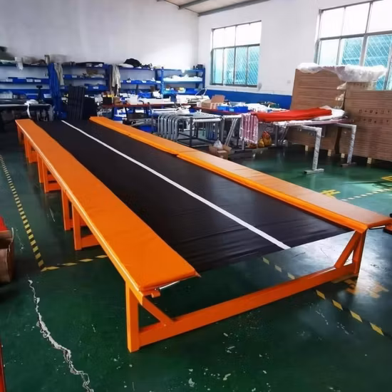 Eco-Friendly Customized Size Children Fitness Park Inflatable Jumping Trampoline