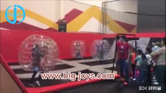 Commercial Trampoline Park Playground with Airbag Donut Slide