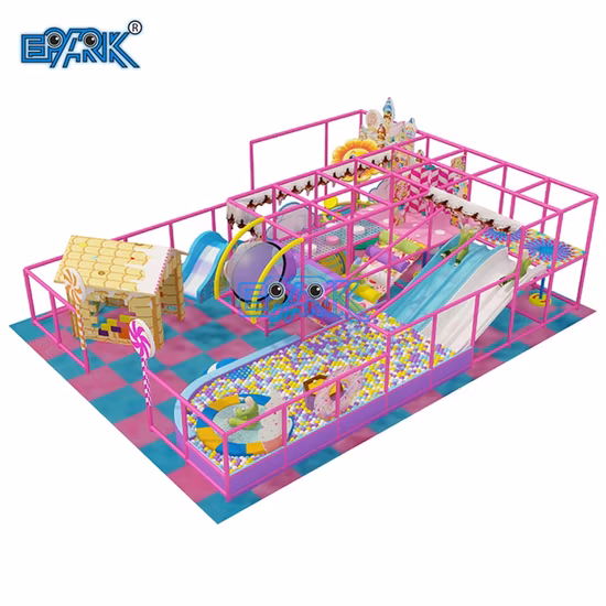 Wholesale Soft Play Equipment Big Fitness Jumping Amusement Kids Indoor Trampoline Park