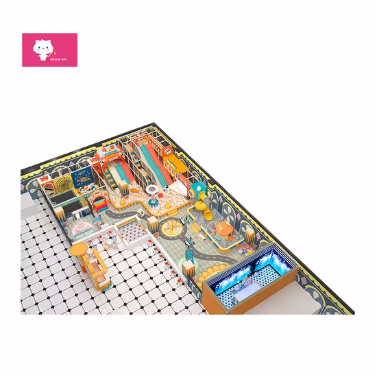 Wholesale Kids Small Trampoline Park Indoor Kids Climbing Nets Indoor Trampoline Park