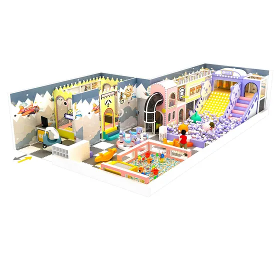 Big Indoor Jumping Trampoline Park for Sale