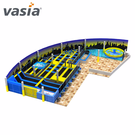 Customized Kids Jumping Indoor Playground Bungee Trampoline
