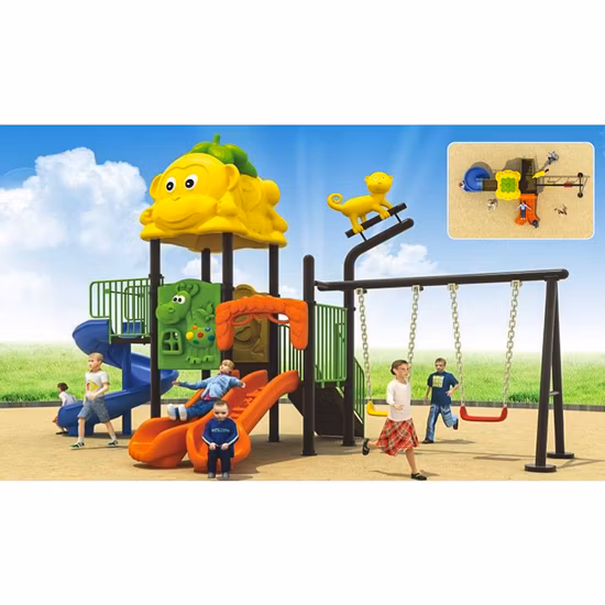 Tongyao Factory Colorful Plastic Commercial Outdoor Slide Playground
